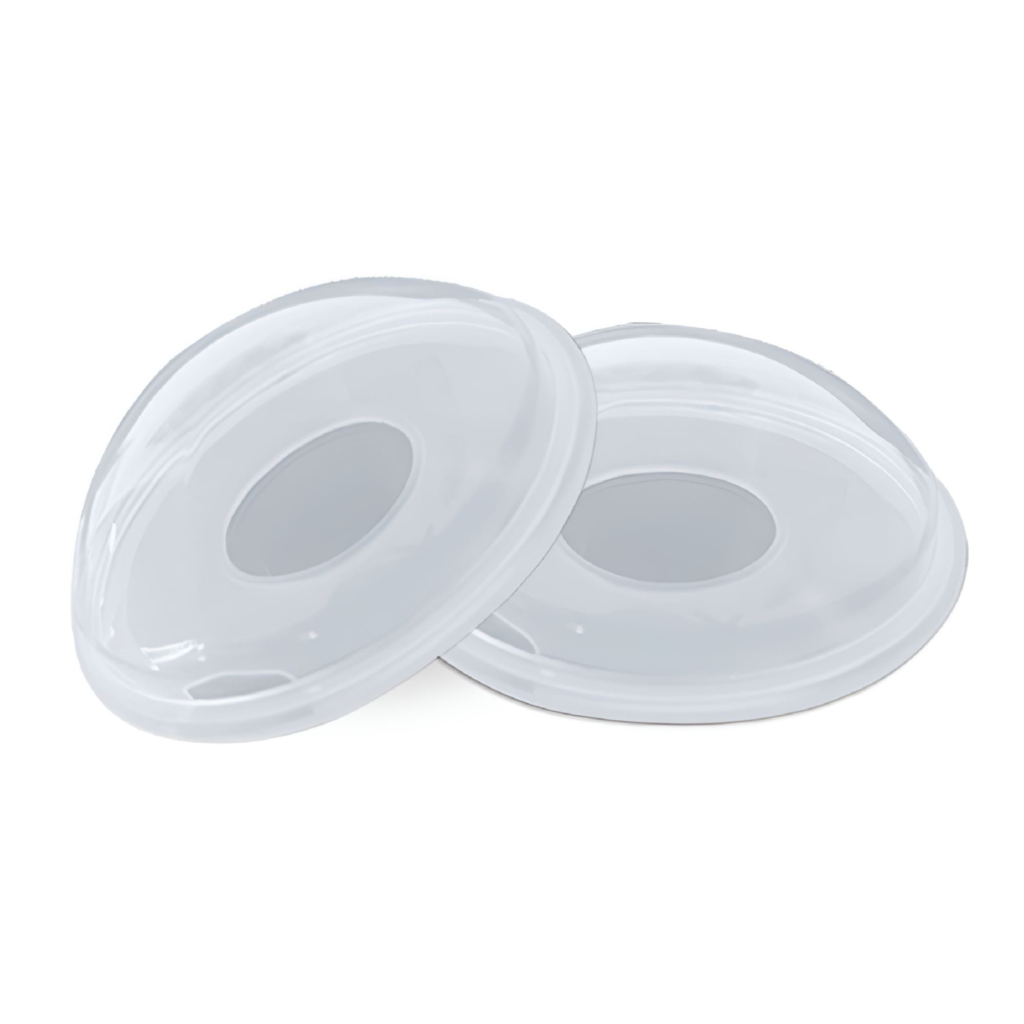 XIRQI Breast Shells for Breastfeeding, 2 Pack BPA-Free Nursing Cups to Collect Milk and Protect Sore Nipples, Reusable Silicone Breast Shields