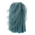 thumbnail image 3 of Women Layered High-Waist Feast A-Line Puff Mesh Princess Half-Dress, 3 of 7