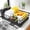 Black, variant on Dish Drying Rack for Kitchen Counter - Large Dish Rack with Drainboard, Rustproof Dish Drainer with Utensil Holder for Sink