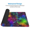 thumbnail image 4 of Balery Bright Universe Mouse Pad ,15.8x29.5 In Large Gaming Mouse Pad Desk Mat Long Non-Slip Rubber Stitched Edges,Waterproof Mousepad Desk Mat For Gamer Office Home, 4 of 9