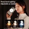 thumbnail image 2 of Luz de Anillo Magnética 3-en-1 con Soporte y Espejo - LED 360° Portátil y Recargable para Maquillaje, Videollamadas, 2 of 6