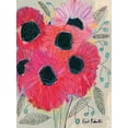 thumbnail image 2 of Roberts, Kait 12x14 White Modern Wood Framed Museum Art Print Titled - Electric Sunflowers, 2 of 4