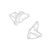 Genuine OE Mitsubishi Mount Bracket - MD367240