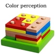 thumbnail image 3 of Kit de construcción Montessori de madera con formas geométricas, 3 of 5