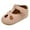 Pink, variant on Virmaxy Toddler Infant Baby Girls Shoes PU Leather Buckle Mary Jane Shoes Non-Slip Hollow Out Closed Toe First Walkers Shoes Casual Soft Sole Crib Shoes For Newborn Brown 4