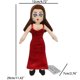 thumbnail image 4 of Muñeca de peluche con forma de princesa JPaulines, 29 cm, anime, con guata de seda, 4 of 4