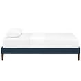 thumbnail image 4 of Modway Tessie Twin Fabric Bed Frame with Squared Tapered Legs in Azure, 4 of 5