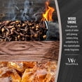 thumbnail image 3 of Candle WoodWick, reloj de arena grande, aroma a madera ahumada, 130 horas, 3 of 3