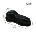 thumbnail image 3 of Estuche rígido compatible con afeitadora Braun, estuche organizador de viaje, bolsa de transporte compatible con Braun 3040S / 3010S / 5018S / 5140S, color negro., 3 of 9