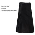 thumbnail image 5 of Cheers.US Rain Skirt, Ultra Light Thin Rain Skirt, Waterproof Lightweight Kilt, reathable Windproof Raincoat Rainwear Liner, Packable Windbreak Kilt Skirt for Cycling Riding Camping Hiking, 5 of 5