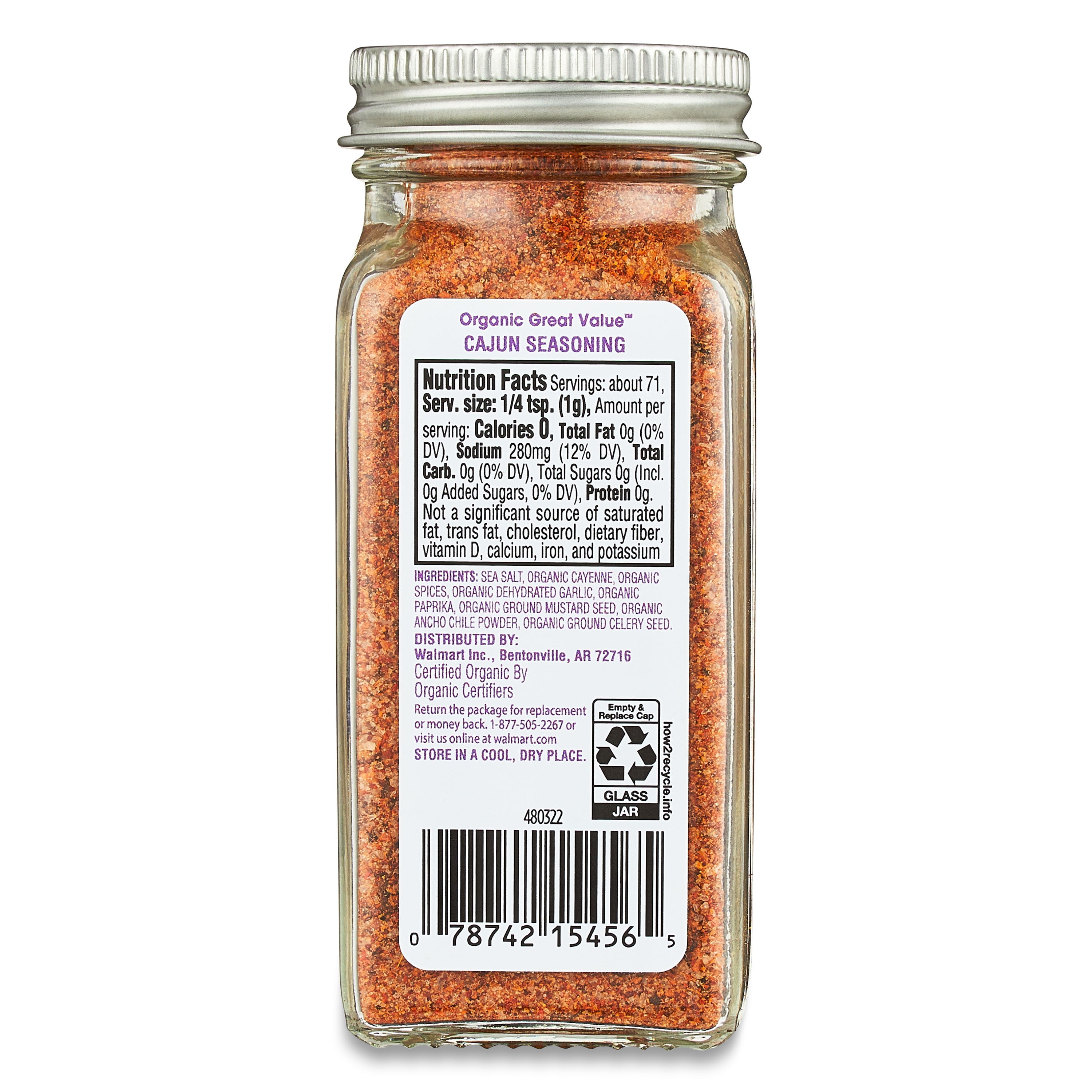 Cajun Seasoning - White Mountains Canning