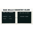 thumbnail image 3 of Aarco Products ADC3672HW Enclosed Directory Cabinet with Header - White, 3 of 3
