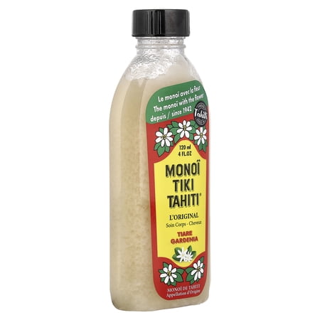 モノイティキタヒチ ココナッツオイル ティアレ 120ml (4floz) MONOI TIKI TAHITI TIARE マッサージ 話題 流行 ココナッツ 女性 美容