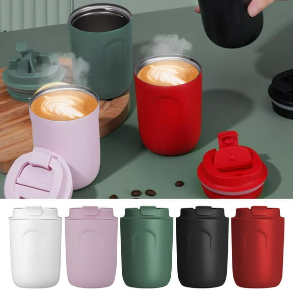 onlyliua Liquidación Mini Taza de Café de Acero Inoxidable, Taza de Agua Portátil, Taza Aislante, Taza de Regalo de Moda