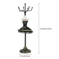 thumbnail image 2 of IMIKEYA Women Jewelry Stand Black Resin 1Set 9.4x3.1in, 2 of 7