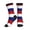 3 Black, variant on Men's Dutch Flag Novelty Athletic Socks Women's Digital Printing Funky Patterned Crew Socks