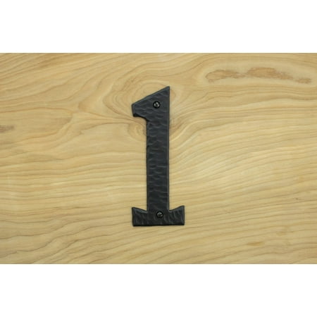 Hammered House Number (Decorative 6