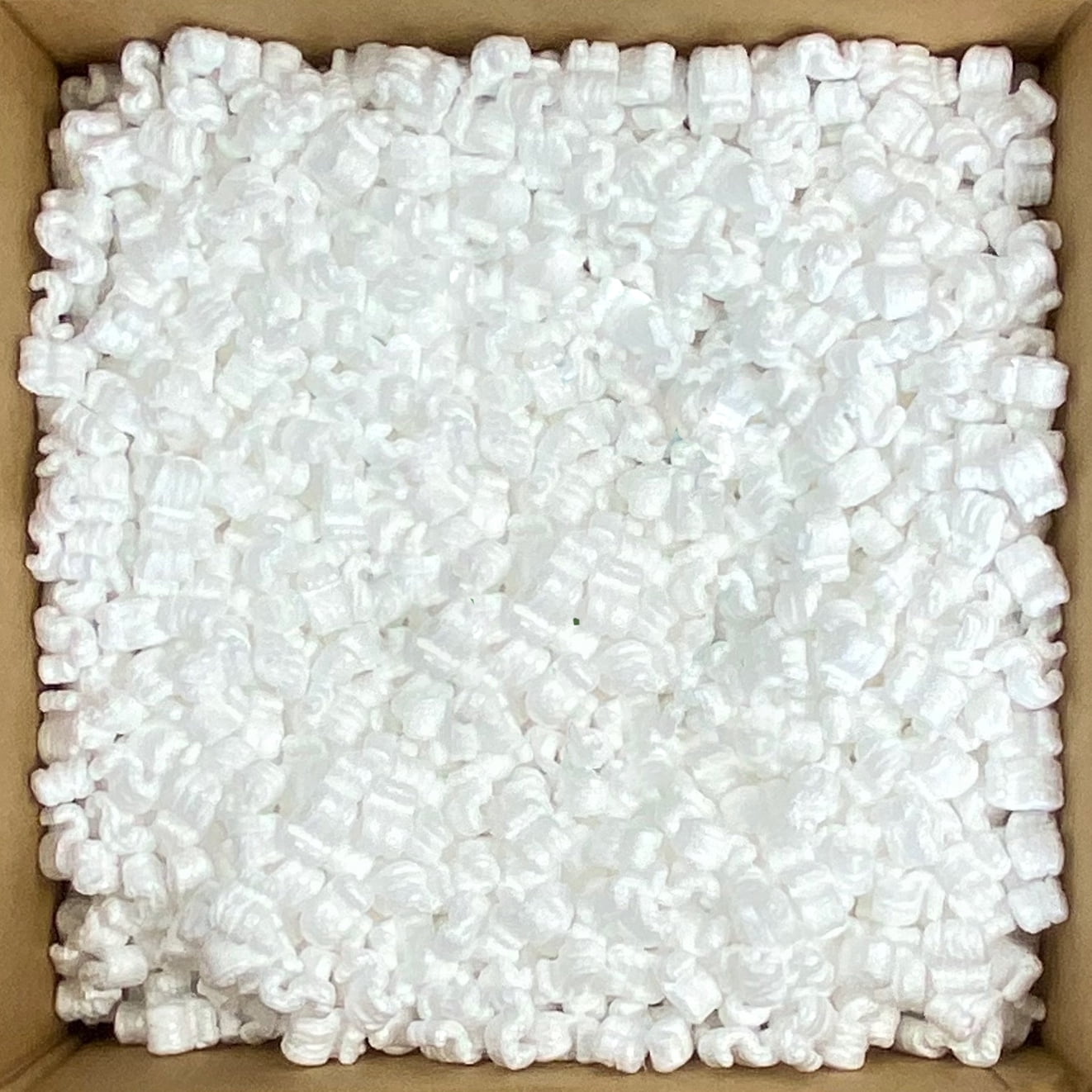 UOFFICE Packing & Shipping Peanuts, White, 3.5 Cuft