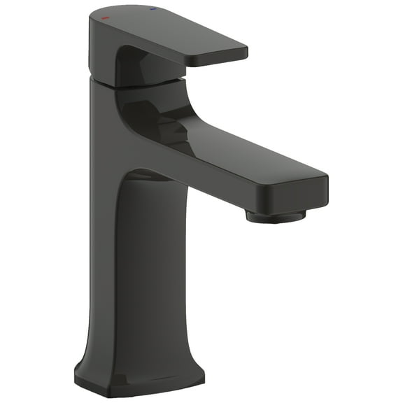 Chatelet Single-Handle 1 or 3 Hole 4 in centerset Bathroom Faucet in Matte Black