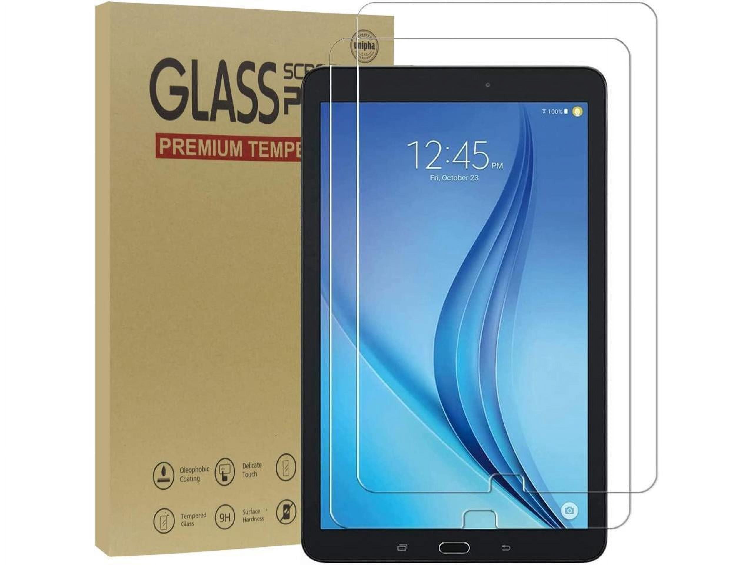 [2-Pack] Screen Protector for Samsung Galaxy Tab E 9.6 inch 2015 SM-T560/T561/T565/T567 Tempered Glass Screen Protector Film, S-Pen Compatible,Scratch Resistant