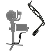 DH03 Handheld Gimbal Grip with Cold Shoe for Mounting Monitors, Microphones, LED Light etc Compatible with DJI Ronin-S,