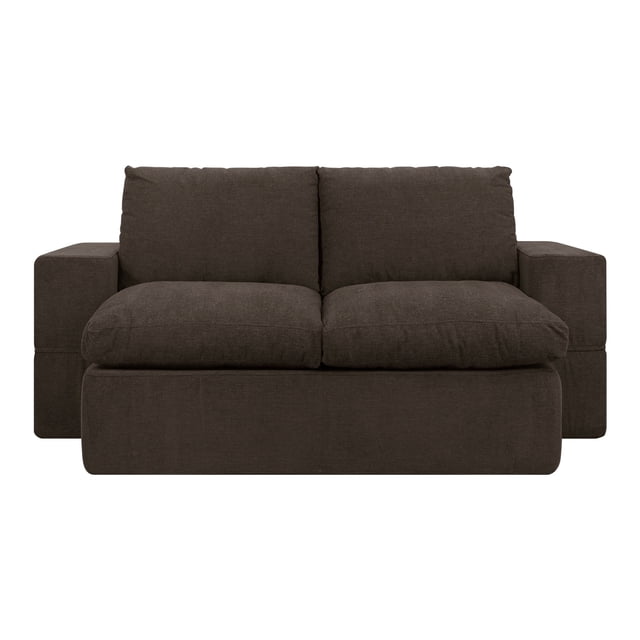 Sofá Cama Housy Manhattan Plegable Comprimido Individual Café