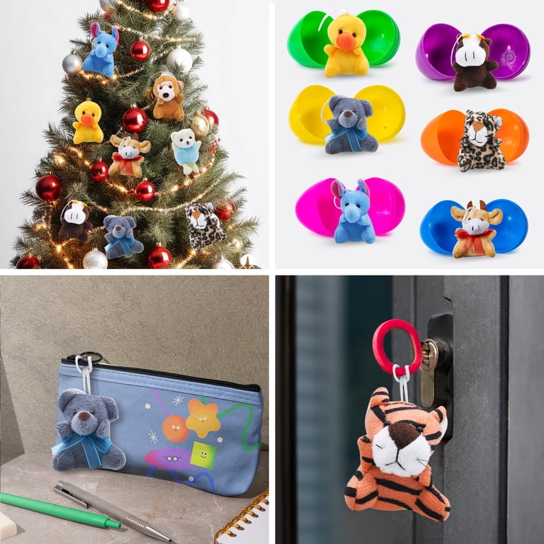 Joyfy 12-Piece Mini Plush Stuffed Animals Assortment photo 6