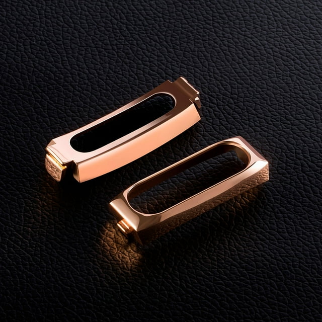 EGNMCR Replacement Wristband Strap + Metal Case For 2 Bracelet band project