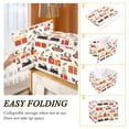 thumbnail image 2 of Yayeee Collapsible Cube Storage Bin with Lid Fabric Closet Decorative Basket with Handles, Christmas Box Train, 2 of 7