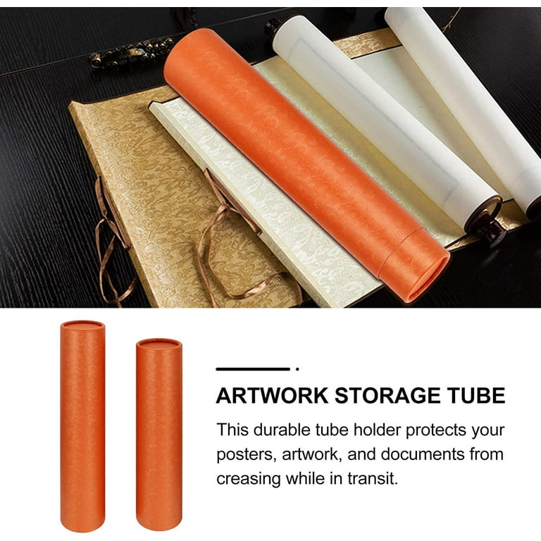 Expandable Poster Pictures Documents Storage Tube Drawing Holder