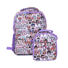 LOL Surprise Backpack + Lunch Box Purple Set