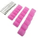 thumbnail image 5 of Rizadores Para El Cabello, Gran Cantidad De Rizadores Para La Raíz Del Cabello, Que Ahorran Tiempo, Lazo Rosa Con Dientes De Pato Con Autoagarre Para Peinar El Cabello Para El, 5 of 7