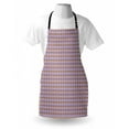 thumbnail image 4 of Fleur De Lis Apron, Modern Medieval Motif Abstract Vibrant Geometric Mardi Gras, Unisex Kitchen Bib with Adjustable Neck for Cooking Gardening, Adult Size, Purple Earth Yellow, by Ambesonne, 4 of 4