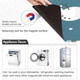 thumbnail image 2 of Snowman Snowflake Dishwasher Magnet Cover, Refrigerator Door Cover Magnectic Sticker Kitchen Panel Decal Appliances Decor 23x26inch, 2 of 6