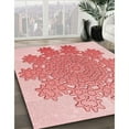thumbnail image 2 of Ahgly Company Indoor Rectangle Patterned Valentine Red Area Rugs, 4' x 6', 2 of 6