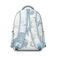 thumbnail image 3 of Lightweight Travel Backpack Featuring Vintage Seashell and Ocean Themes, 3 of 6