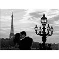 thumbnail image 2 of Great Art Now A Kiss in Paris by Julian Lauren, Framed Wall Art, 27W x 21.25H, 2 of 2