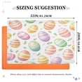thumbnail image 2 of 32x20 Inch Doormat Indoor Entrance Mat Entrance Welcome Mat Outdoor Mats for Front Door Easter Eggs Pattern, 2 of 8