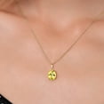 thumbnail image 3 of Gem Stone King 14K Yellow Gold Canary Mystic Topaz Pendant Necklace | 2.00 Cttw | Gemstone November Birthstone | Oval 9X7MM | Gold Necklace for Women | With 18 inch Gold Chain, 3 of 6