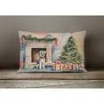 thumbnail image 3 of Carolines Treasures 16 x 12 in. Unisex Schnauzer Christmas Fabric Decorative Pillow, 3 of 4