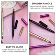 thumbnail image 4 of Miangastore 2PCS Retractable Type Lip Brush Double-headed Dual-purpose Makeup Brush (Black), 4 of 8