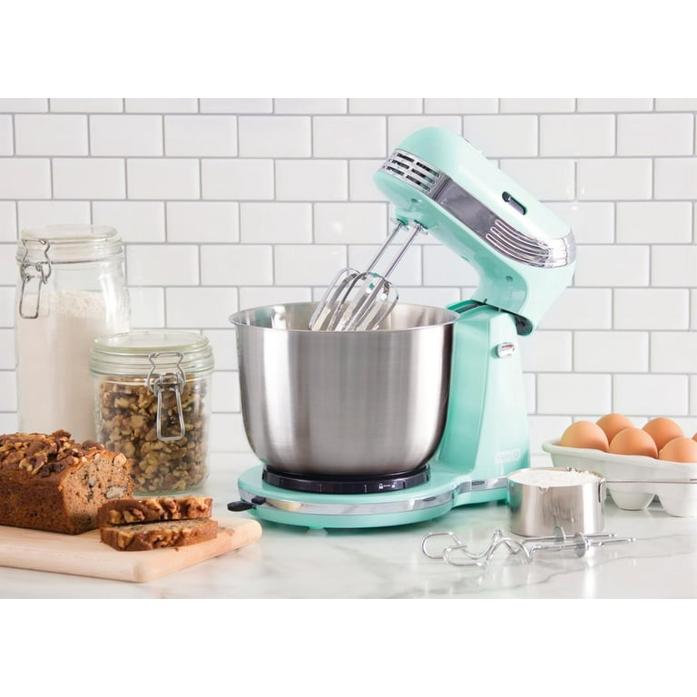 Dash Everyday Stand Mixer: Compact Electric 6 Speed Stand Mixer