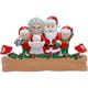 thumbnail image 2 of Paquete de 2Colgante de árbol de Navidad con nombre escrito a mano, coche para 3 personas, adornos de decoración para árbol de Navidad, colgante de Papá Noel, regalos de Navidad, 2 of 5