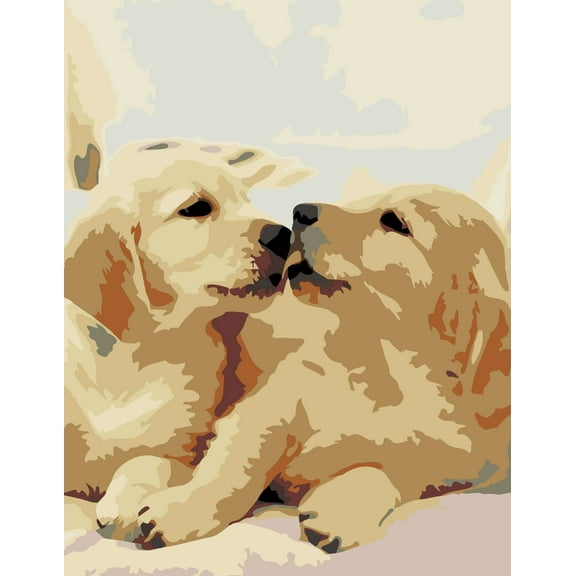 Artwille DIY Paint by Numbers for Adults and Kids - Animals and birds 7.5