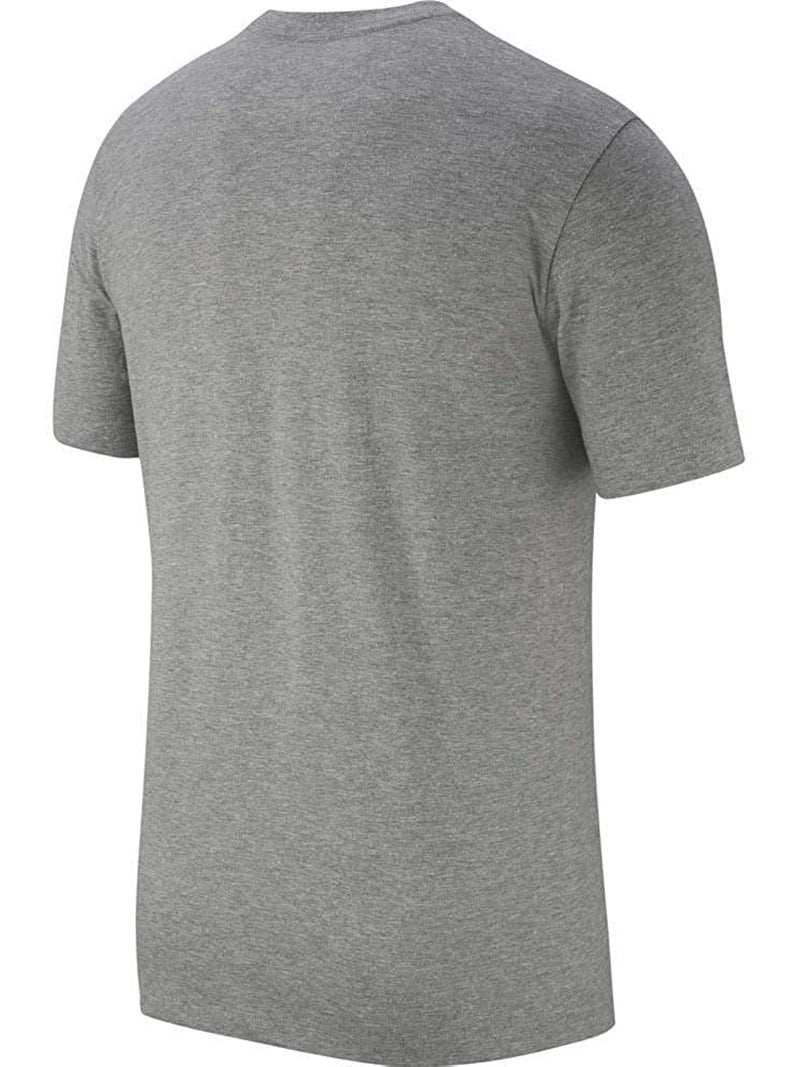 Mens Nike Sportswear Just Do It. T-Shirt Dark Grey Heather Mens Nike Sportswear Just Do It. T-Shirt Dark Grey Heather