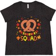 thumbnail image 3 of Inktastic Oktoberfest Squad Fall Leaves Pretzel Women's Plus Size T-Shirt, 3 of 5