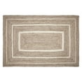 thumbnail image 3 of VHC Brands Jute Rug Rectangle with Pad, Natural & Crème, 48x72, 3 of 6