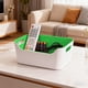 thumbnail image 1 of Caja de Almacenamiento Plástica 24x17x10.3cm Organizador Multitamaño con Asa para Cocina, Sala, Meriendas y Organización de Cajones, 1 Pieza, 1 of 6