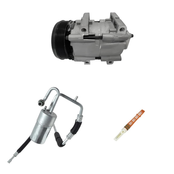 RYC New Automotive Air Conditioning Compressor Kit KT A006N (Fits Ford Taurus 3.8L 1994-1995)