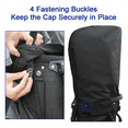 thumbnail image 5 of Golf Bag Rain Cover Hood Universal Rain Cape for Golf Bags with Snap Button, Waterproof Dustproof Club Protector, 5 of 7
